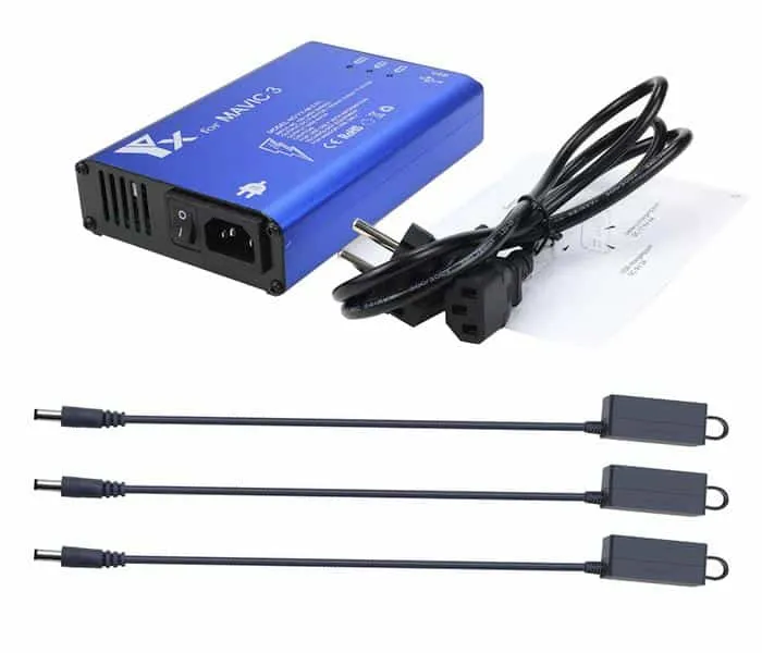 DJI Mavic 3 - Chargeur pour batteries - ​Drones Professionnels & Grand Public | Boutique Française​ Chargeur batterie 6/12V - 3A