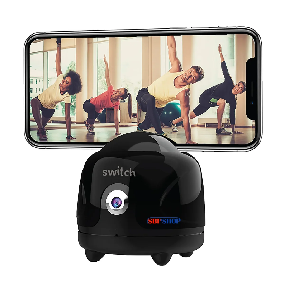 Switch-Smart-Selfie-Gimbal Rotation à contrôle 360 degrés - ​Drones Professionnels & Grand Public | Boutique Française