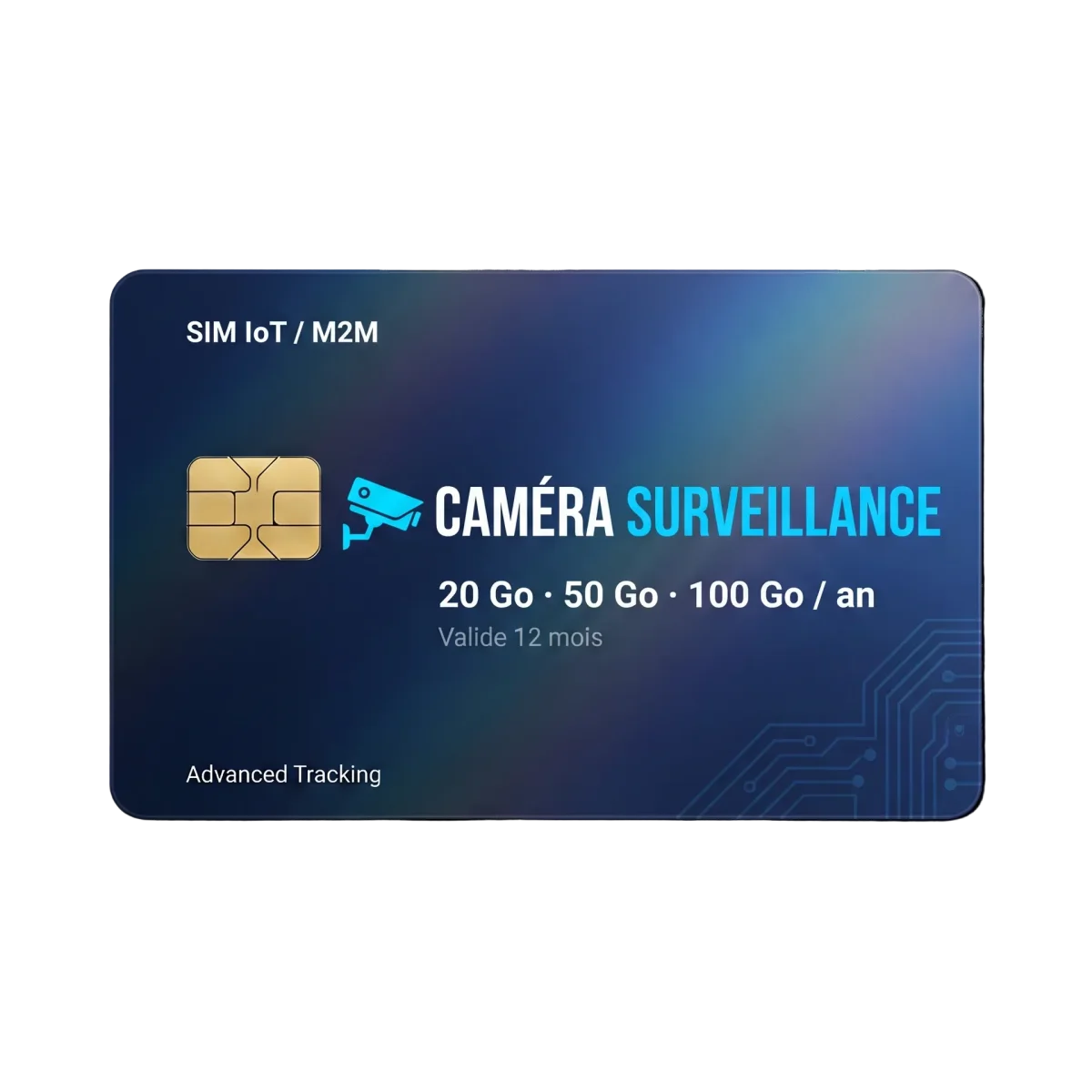 SIM IoT M2M Caméra de Surveillance — Forfaits Europe 20 Go, 50 Go & 100 Go / an | Advanced Tracking - Accessoires Outdoor pour Plus de Liberté de Mouvement - {'count': 1, 'name': 'Sports'}