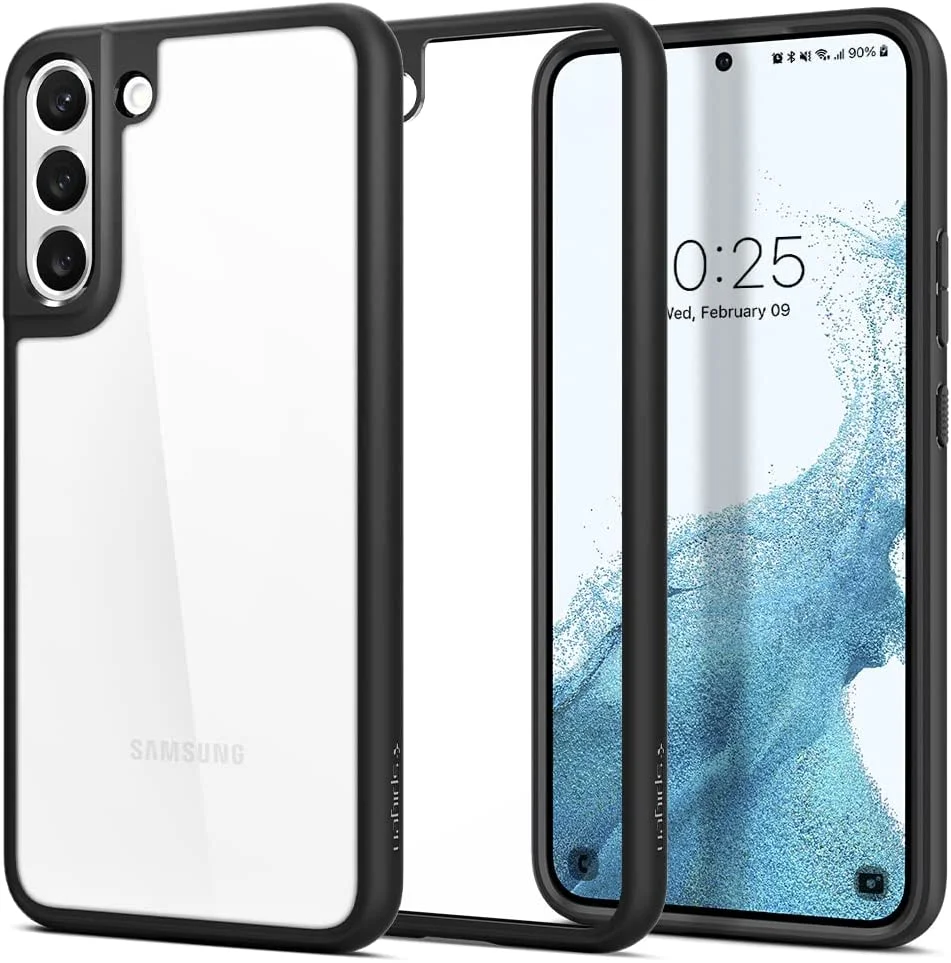 Coque de protection pour Samsung Galaxy S22 5G – Noir – Spigen Ultra Hybrid - Organisation de la maison avec des solutions de rangement Armoire de jardin - Armoire de rangement d'extérieur noir 65x37x85 cm PP  MP98 - Gamm vert