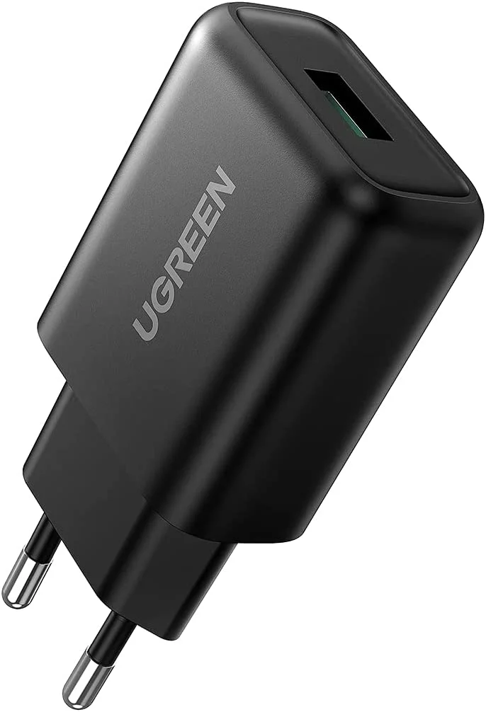 Chargeur Secteur USB Quick Charge 3.0 – UGREEN 70273 (Noir) - Organisation de la maison avec des solutions de rangement Chargeur Rapide USB-C 25W Power Delivery UGREEN avec câble USB-C de 2 m
