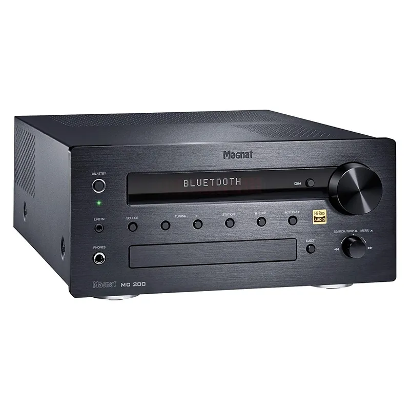 Magnat MC 200R noir Ampli Tuner CD DAB+ ​Drones Professionnels Grand Public Boutique Française