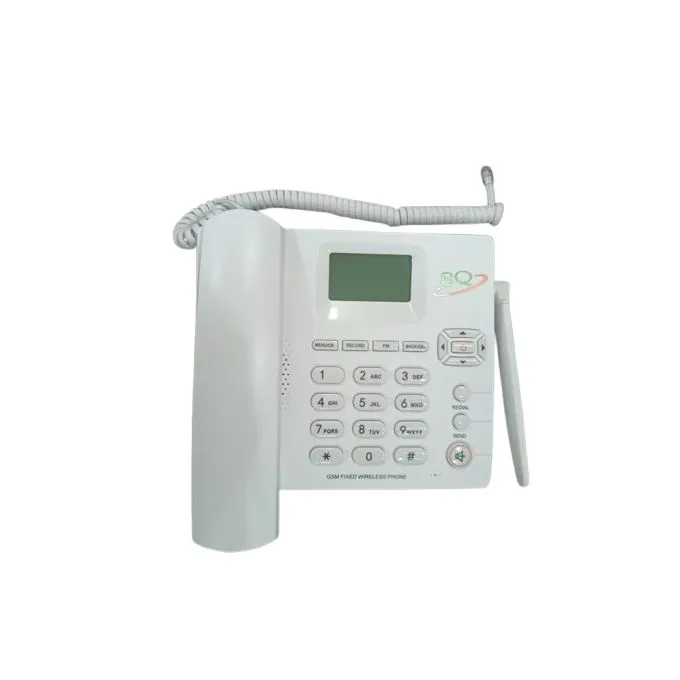 Téléphone Fixe GSM – Dual SIM – SQ Mobile LS-960 – Blanc chaussons - ​Boulangerie-Pâtisserie | Pain au Levain & Viennoiseries