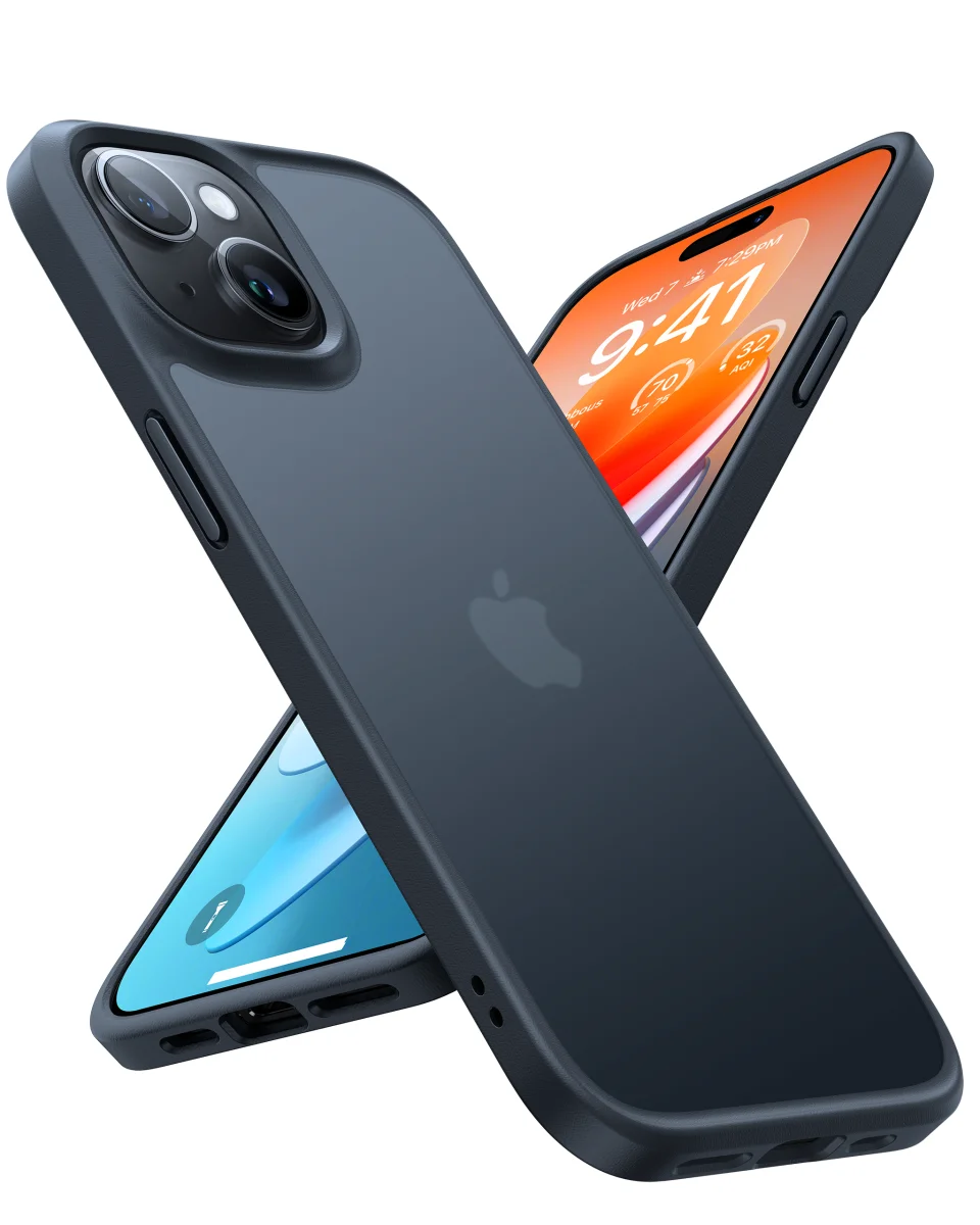 Coque Guardian Series mate antichoc pour iPhone 15 – Torras - Organisation de la maison avec des solutions euros de rangement