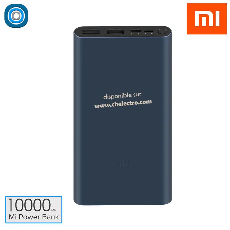 Powerbank home Xiaomi 10000 mAh - ​Drones Professionnels & Grand Public | Boutique Française