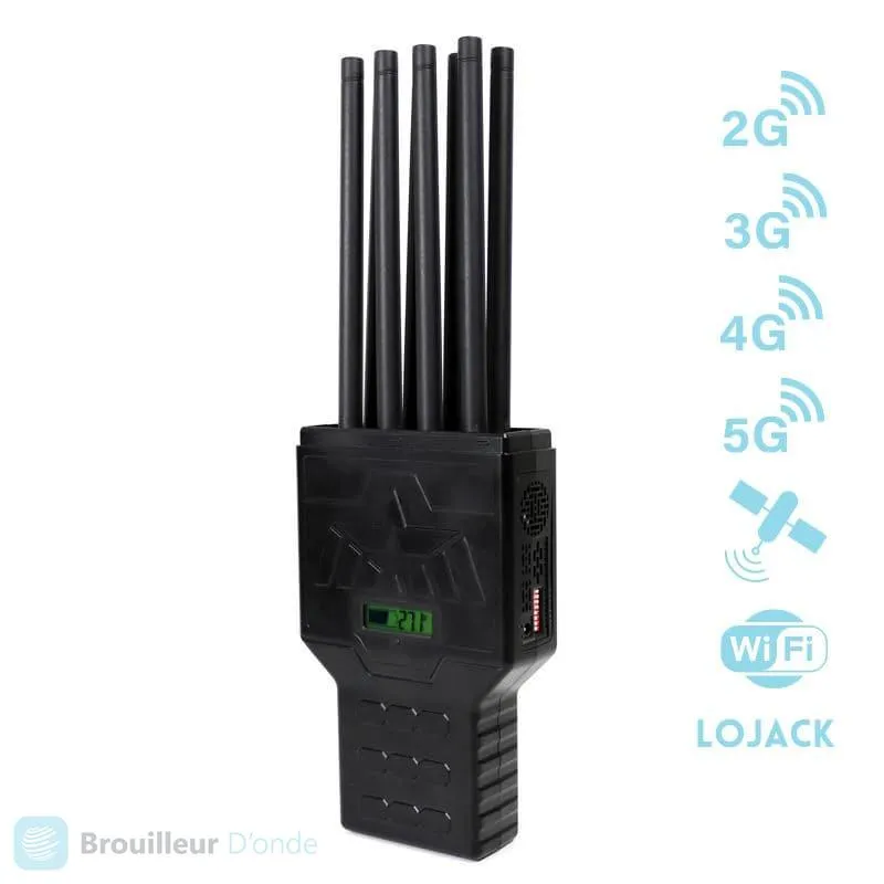 Brouilleur D’onde 8 Bandes Portable GPS WiFi LOJACK 2G, 3G, 4G - ​Drones Professionnels & Grand Public | Boutique Française​ - {'count': 1, 'name': 'OnyxStar'}