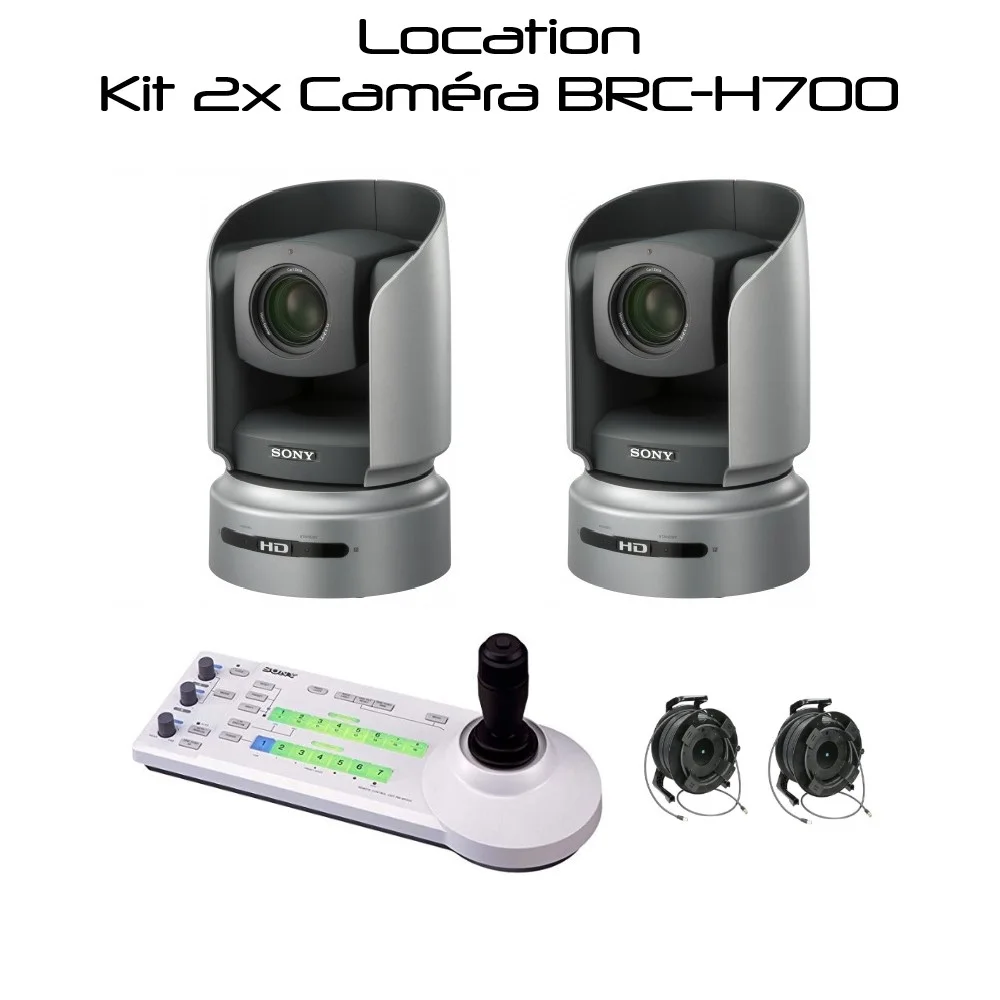 Pack 2x Caméra Tourelle Sony BRC H700 Saldi Straordinari Offerte Speciali Disponibili Adesso