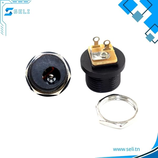 CONNECTEUR JACK DC 2.1MM NOIR 3 CONTACTS ECROU EXTERNE Ø12MM - Saldi Straordinari – Offerte Speciali Disponibili Adesso Paire de Lentilles de Contact Noires