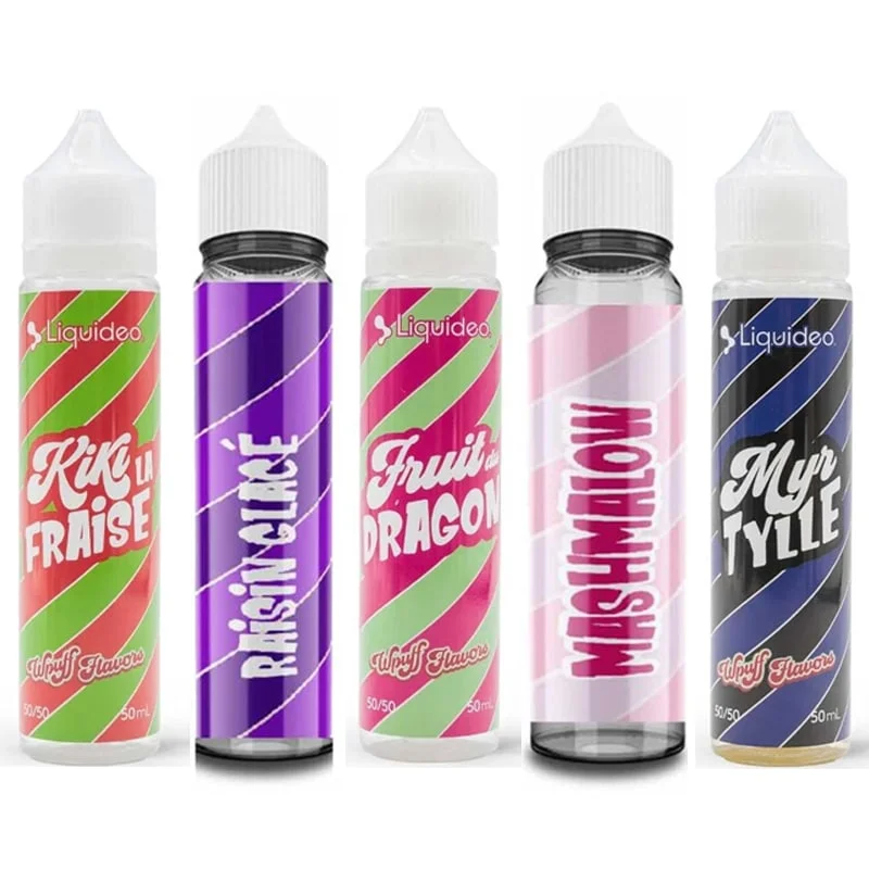 E-liquides WPuff 50ml Offre limitée temps