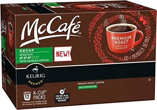 McCafe Decaf Premium Medium Roast Coffee K cups® 12ct - Saldi Straordinari – Offerte Speciali Disponibili Adesso McCafé Coffee Pods Medium Dark Roast 12 K-Cups 129 g - Voilà Online  Groceries & Offers