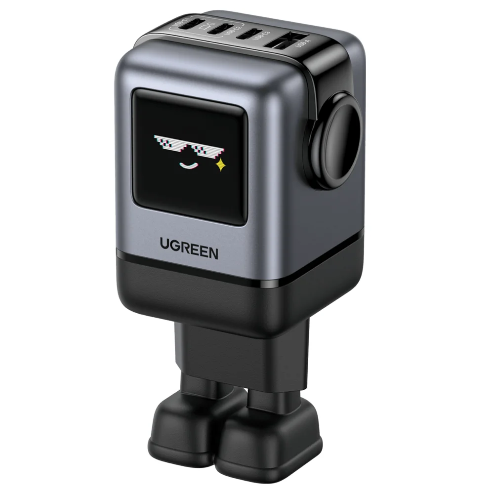 Chargeur Uno RobotGaN USB Type Gris Organisation maison solutions rangement