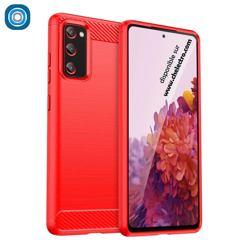 Coque Samsung FE Red ​Drones Professionnels Grand Public Boutique Française