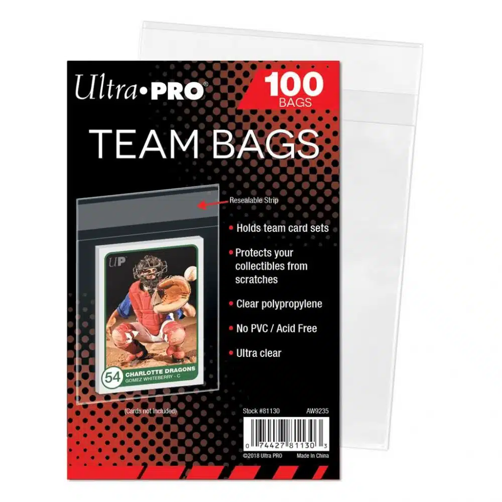 Ultra Pro – Team Bags – 100 Protections refermables pour TopLoaders - Saldi Straordinari – Offerte Speciali Disponibili Adesso libre