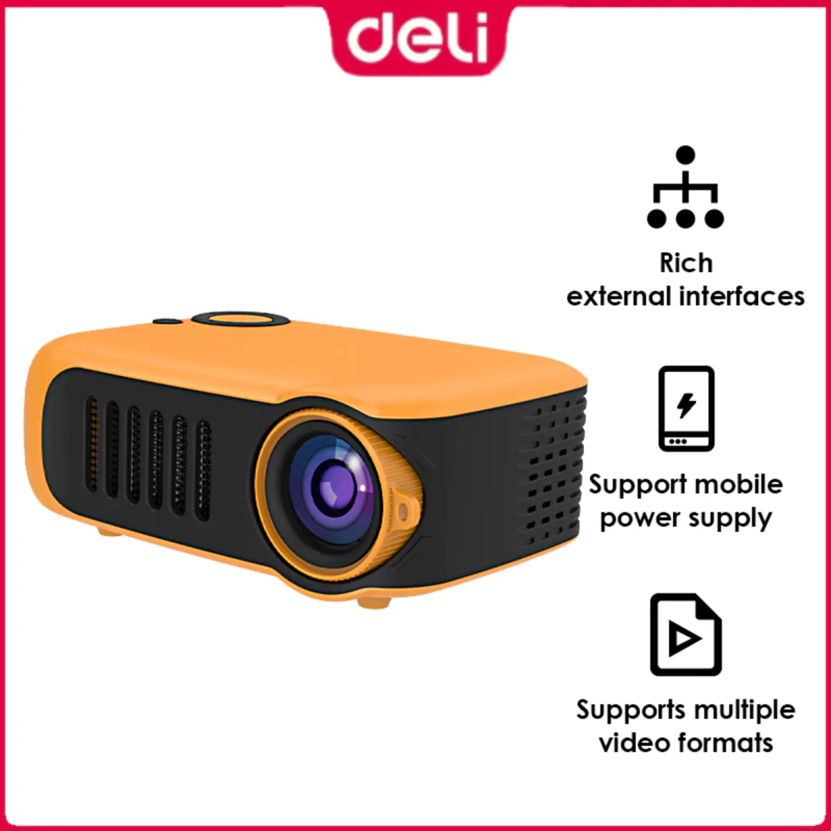 Mini Vidéoprojecteur Deli VS6001 1000 Lumens - Offre limitée dans le temps ⏳ Ne tardez pas à commander ! Barre LED Ultra slim à détection de mouvement 190 lumen 60 cm - KYF Officiel