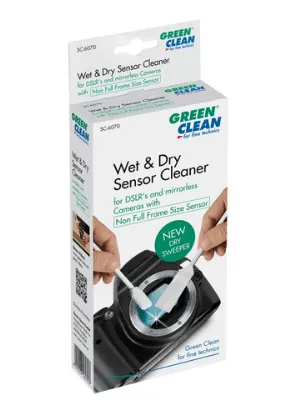 GREEN CLEAN WET AND DRY NETTOYANT DE CAPTEUR POUR NON FULL FRAME - ​Drones Professionnels & Grand Public | Boutique Française​ - {'count': 1, 'name': 'appareil'}