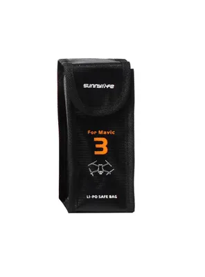SUNNYLIFE – Sac de sécurité pour une batterie DJI Mavic 3 - ​Drones Professionnels & Grand Public | Boutique Française​ - {'count': 1, 'name': 'boucle'}